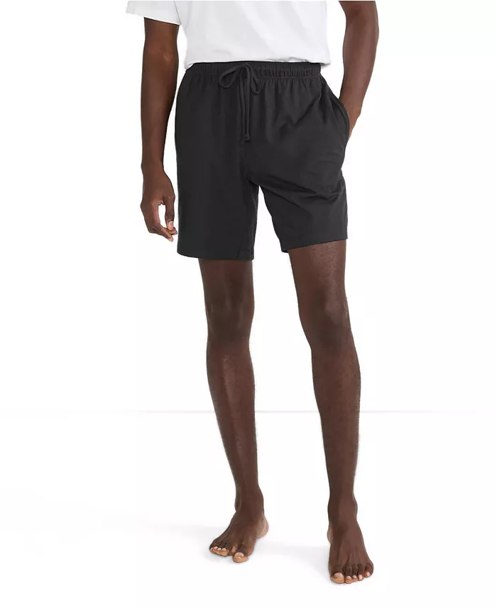 Men's Knit Jersey Pajama Shorts - thumbnail 8