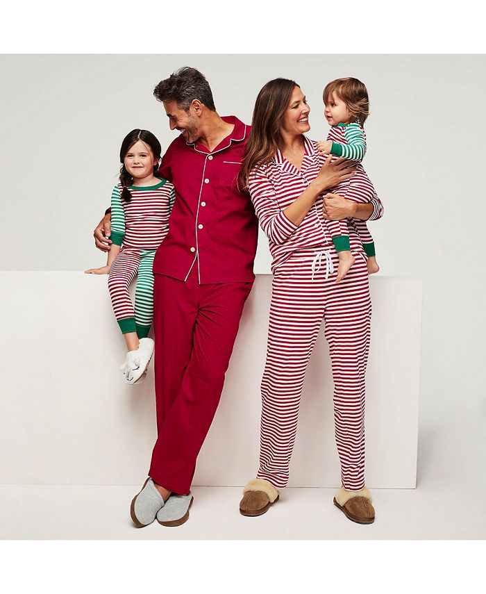 Lands' End Men's Tall Poplin Pajama Pants Macy's