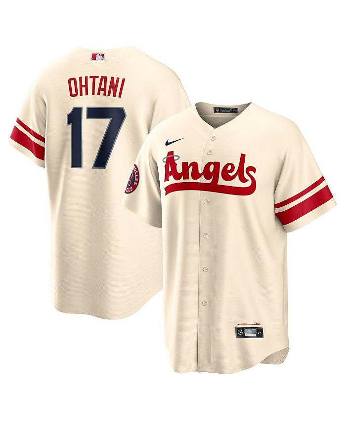 Nike Men's Shohei Ohtani Cream Los Angeles Angels City Connect Replica  Player Jersey - Macy's