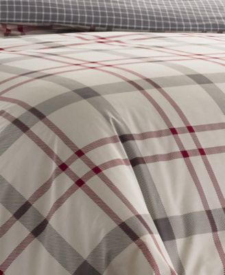 CLOSEOUT! Portage Bay Cotton Reversible 3 Piece Duvet Cover Set, Full/Queen