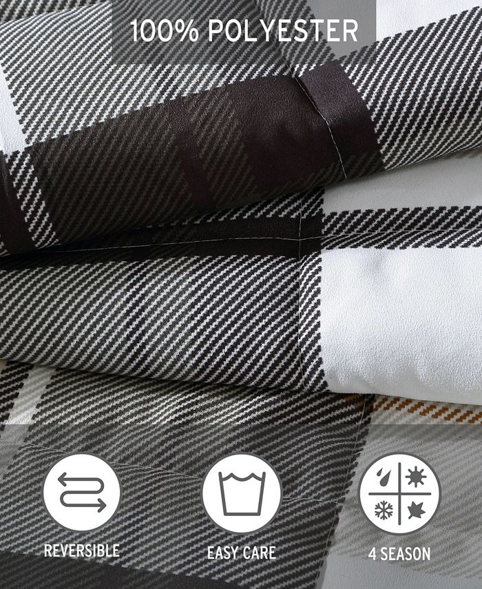 Eddie Bauer Normandy Plaid Comforter Set, Full/Queen Macy's