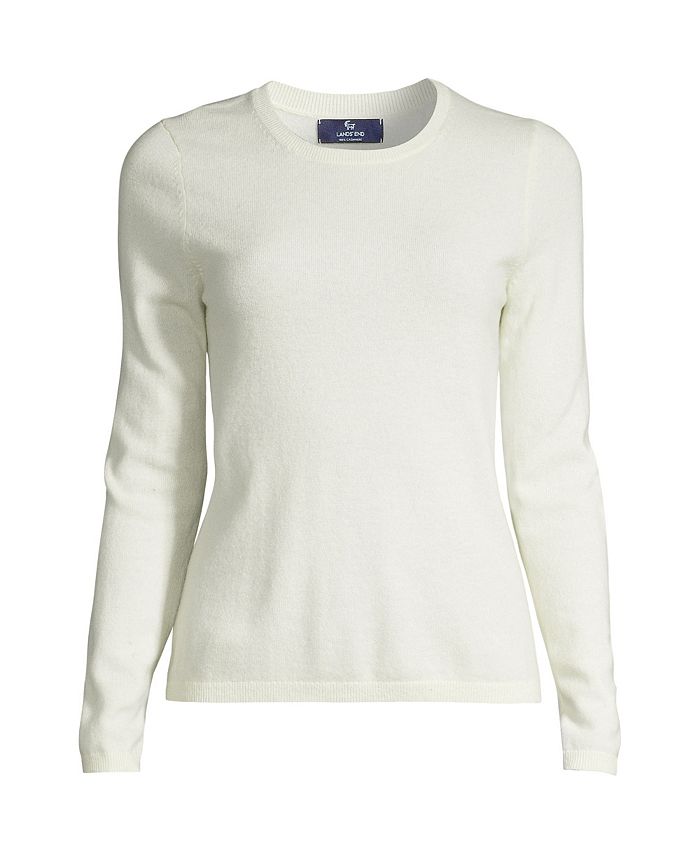Lands' End Women's Tall Cashmere Sweater - Macy's