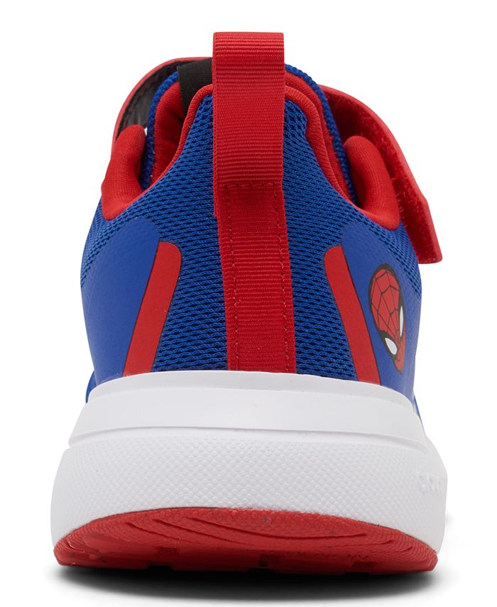 Marvel Strap Spider-Man from Macy\'s Adjustable - adidas Little Finish Sneakers Casual x Line Kids Fortarun 2.0