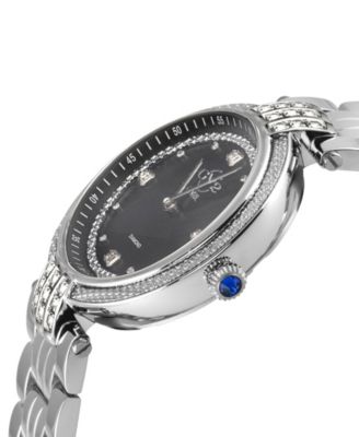 Women's Matera Swiss Quartz Silver-Tone Stainless Steel Watch 35mm