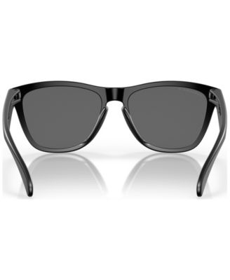 Men's Low Bridge Fit Polarized Sunglasses, OO9245 Frogskins 54