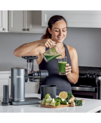 NeverClog Cold Press Juicer, Powerful Slow Juicer, Total Pulp Control, Easy to Clean, Compact - JC151