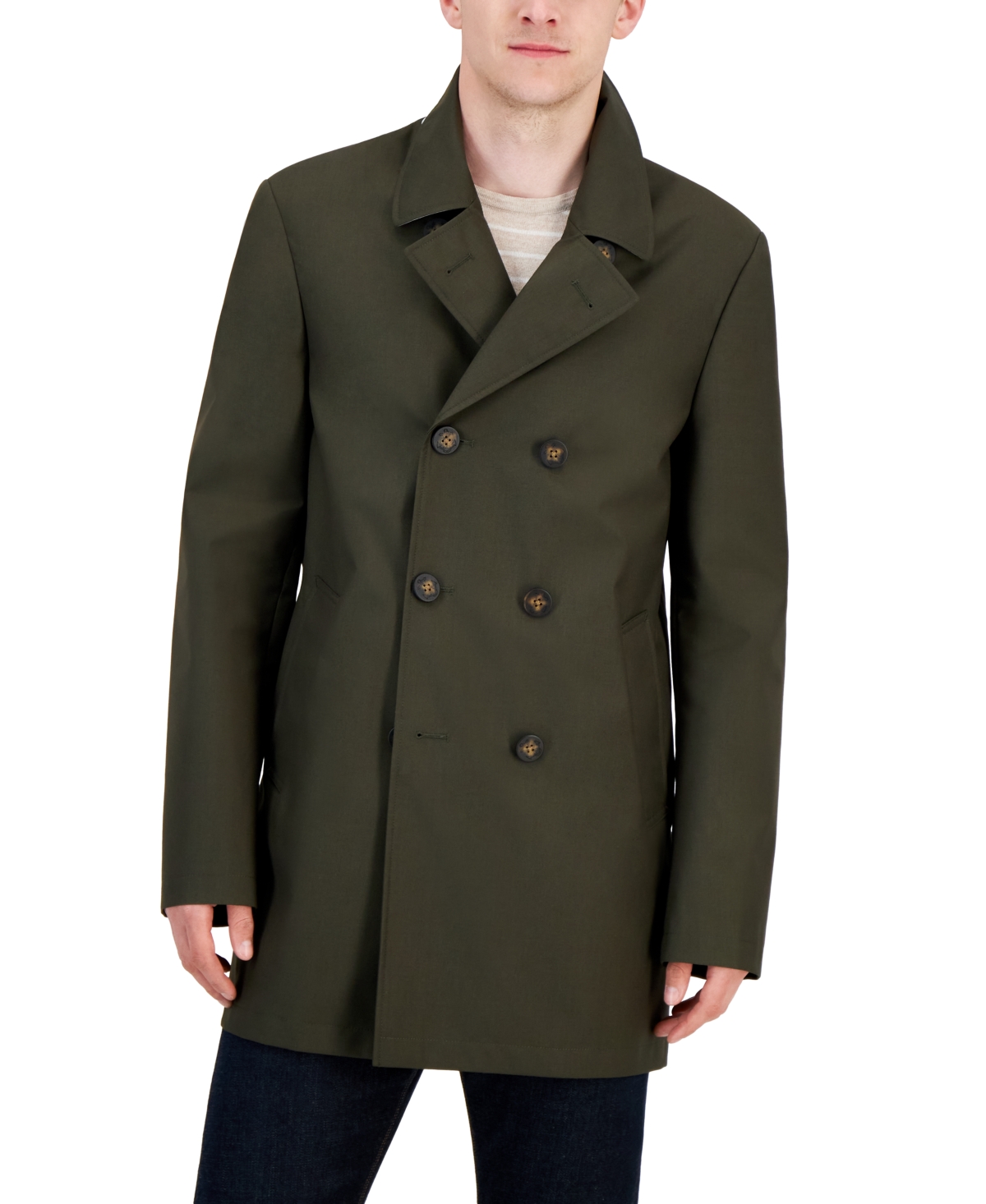 Lauren Ralph Lauren Men's Classic-fit Raincoat In Olive