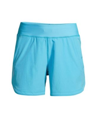 Women's Curvy Fit 5" Quick Dry Board Shorts Swim Shorts with Panty