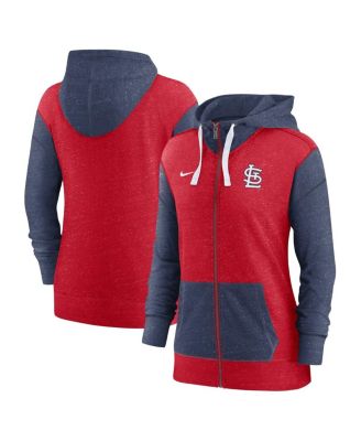 Women's Red St. Louis Cardinals Full-Zip Hoodie