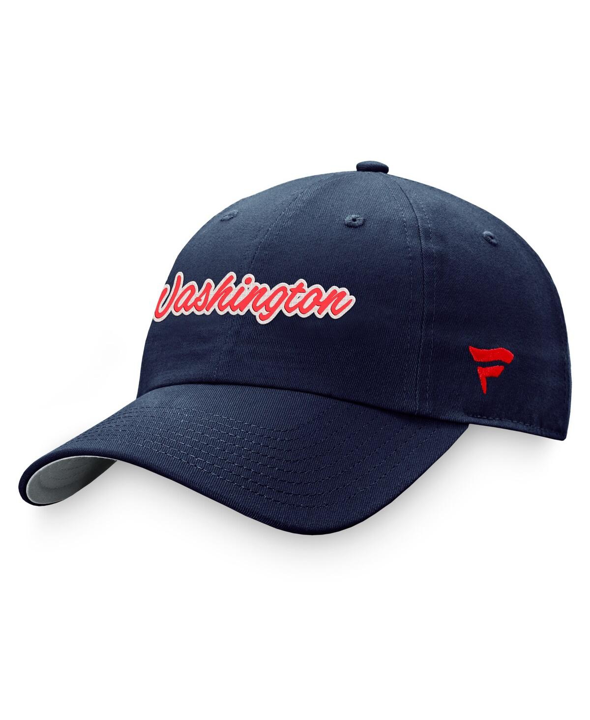 Fanatics Women's  Black Chicago Blackhawks Breakaway Adjustable Hat In Navy