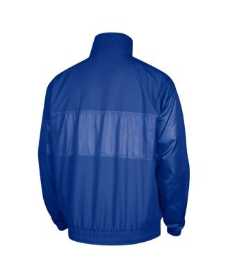 Men's Royal Golden State Warriors Courtside Versus Capsule Full-Zip Jacket