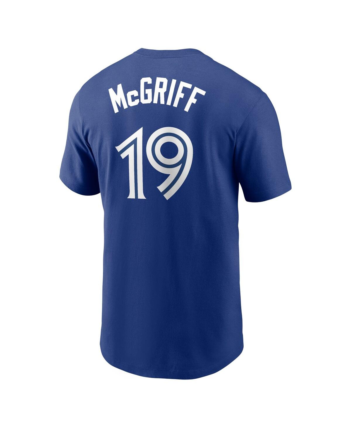 Men's Nike Fred McGriffToronto Blue Jays Name and Number T-shirt - Royal