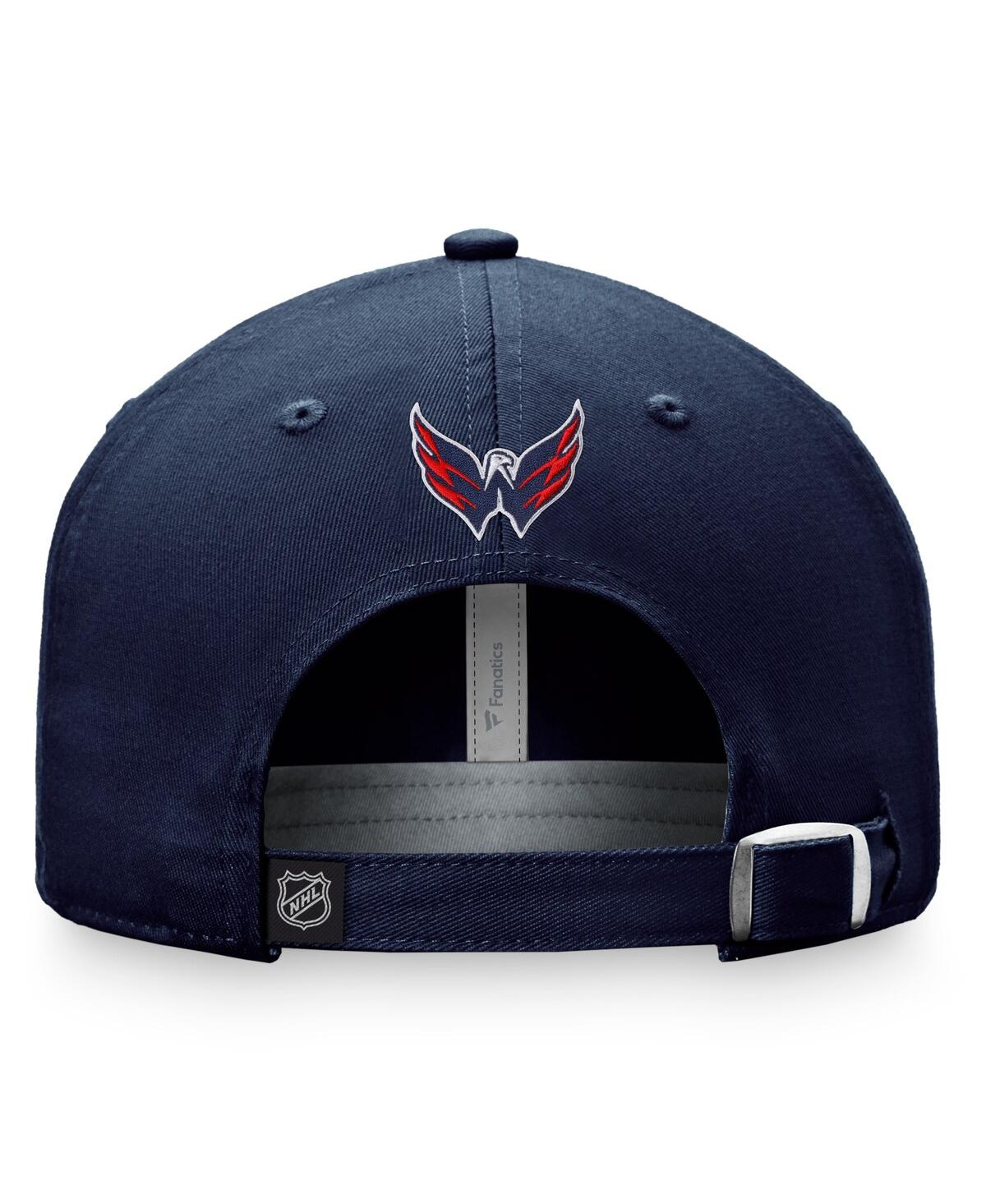 Fanatics Women's  Black Chicago Blackhawks Breakaway Adjustable Hat In Navy