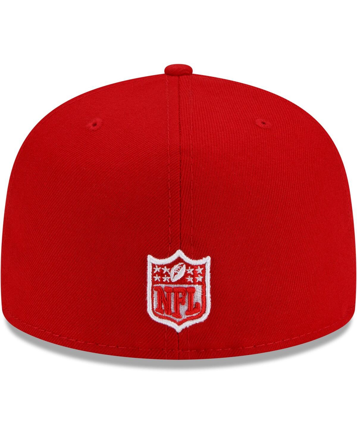 Men's New EraTampa Bay Buccaneers Patch Up Super Bowl Xxxvii 59FIFTY Fitted Hat - Red