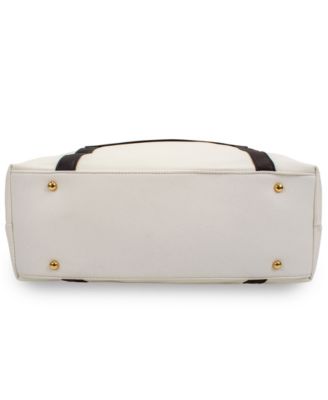 Anna XL Faux Leather Tote Weekender Travel Bag