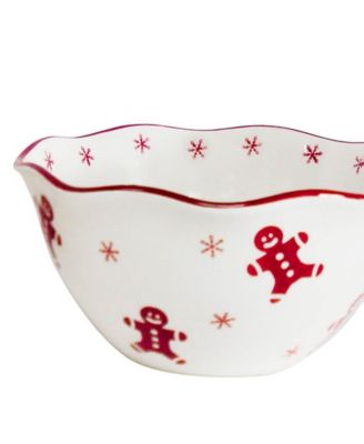 Winterfest Holiday 3-Piece Candy Bowl Set