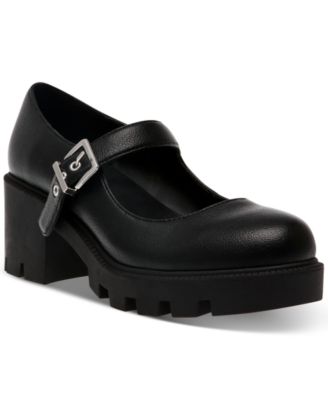 DV Dolce Vita - Women's Nebula Platform Lug Sole Mary Jane Pumps