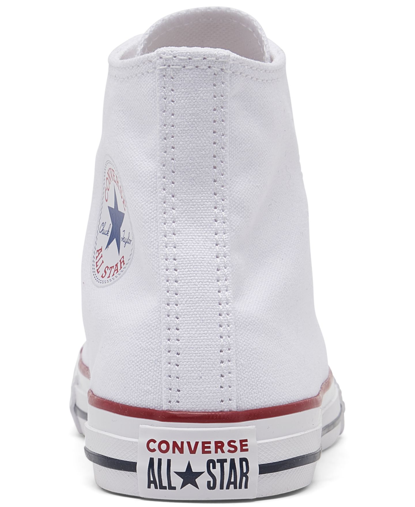 Детские кроссовки Converse Little Kids Chuck Taylor Hi Casual, цвет: Белый — фото 3