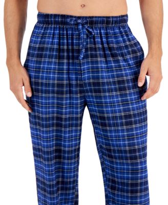 Men's Flannel Pajama Pants, Created for Macy's