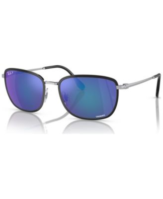 Ray Ban Men s Polarized Sunglasses RB3705 Chromance Macy s