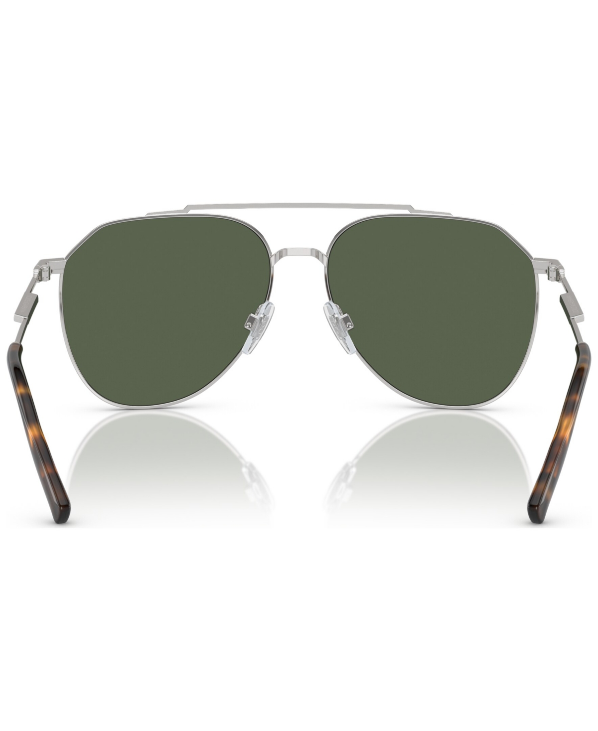Shop Dolce & Gabbana Men's Polarized Sunglasses, Dg2296 In Silver-tone