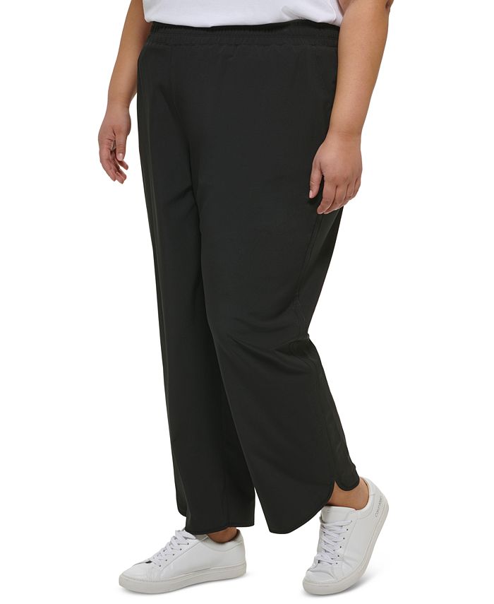 Calvin Klein Plus Size SmockedWaist TulipHem Pants Macy's