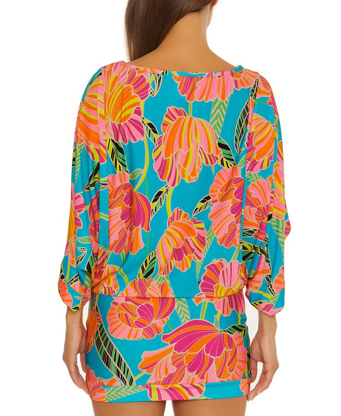 Trina Turk Playa De Flor Pareo Coverup | Neiman Marcus