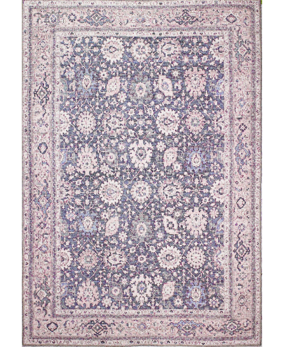 Bb Rugs Closeout!  Select Washable Slt13 5' X 7'6" Area Rug In Slate