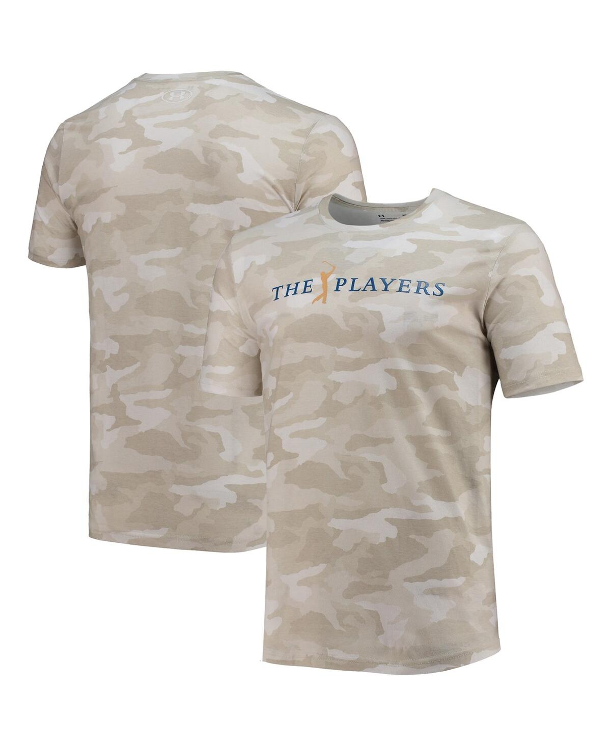 UNDER ARMOUR MEN'S UNDER ARMOUR WHITE THE PLAYERS ALL DAY T-SHIRT