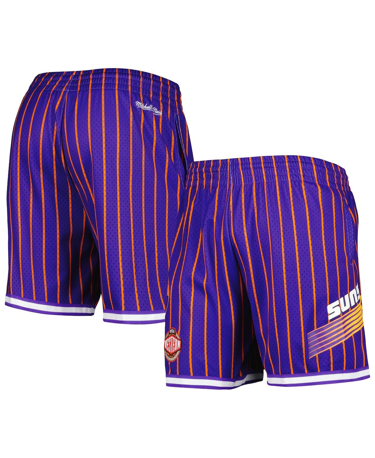 Mitchell & Ness Men's  Purple Phoenix Suns City Collection Heritage Mesh Shorts In Purple