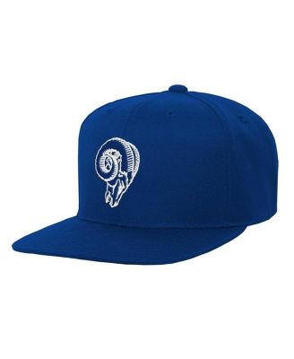 Big Boys and Girls Royal Los Angeles Rams Gridiron Classics Ground Snapback Hat