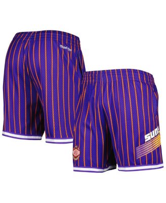 Men's Purple Phoenix Suns City Collection Heritage Mesh Shorts
