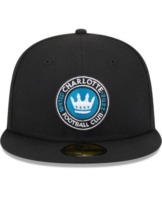 Men's Black Charlotte Fc Patch 59Fifty Fitted Hat