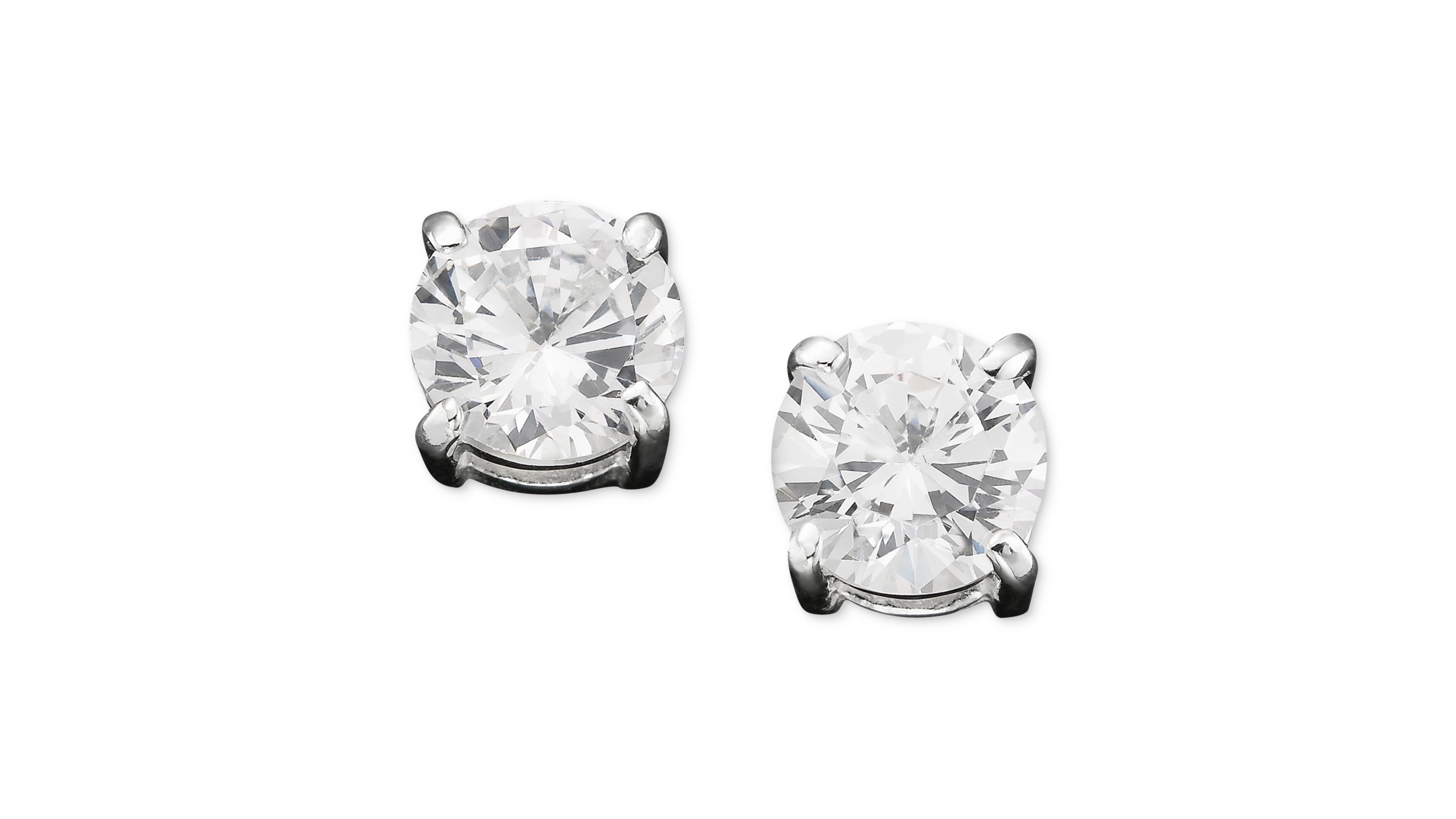 Lauren Ralph Lauren Cubic Zirconia Stud Earrings (6mm)