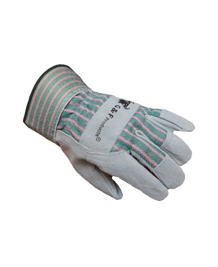 G & F Products Kids Grey Leather Gloves Macy's