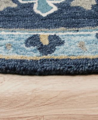 Valentin VLNTA-569 5' x 5' Round Area Rug