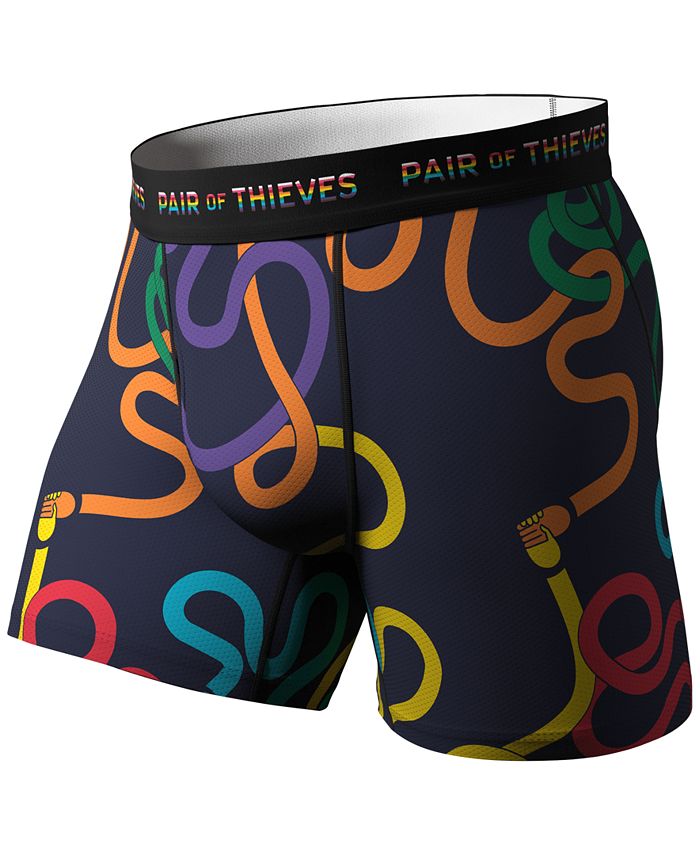 Pair of Thieves Men's PRIDE SuperFit Colorblocked Boxer Briefs - Macy's