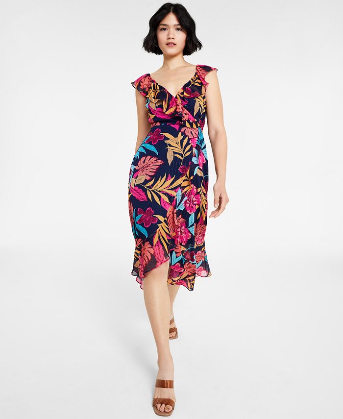 Kensie floral sale dress
