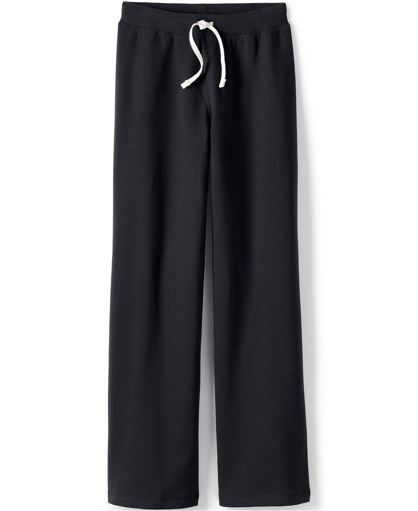 Женские брюки Lands' End Sweatpants, цвет: Чёрный — фото 12