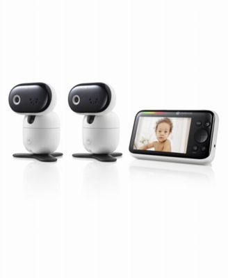Connect 5.0" Wi-Fi Motorized Video Baby Monitor, 2 Camera Set