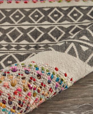 Lr Home Vernon Vrnon04608 Area Rug In Multi,gray