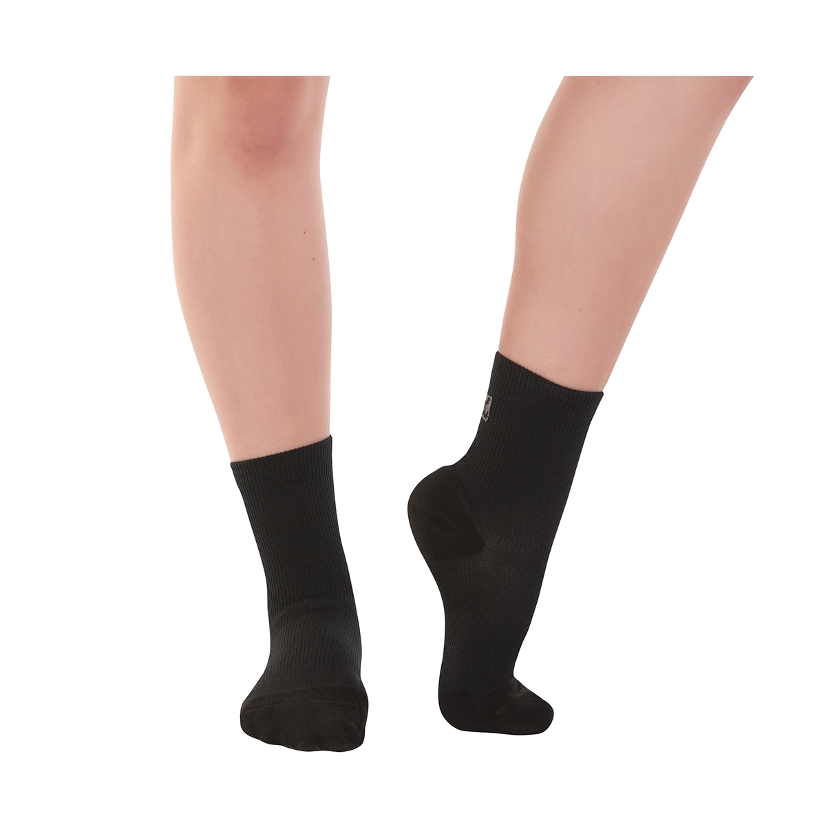 Apolla Performance Women's The Performance: Crew Profile Padded Compression Arch & Ankle Support Socks