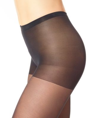 Ann Taylor The Perfect Sheer Modern Control Top Tights - Black, Medium (NWT)