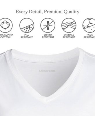 Women's Relaxed Supima Cotton V-Neck T-Shirt