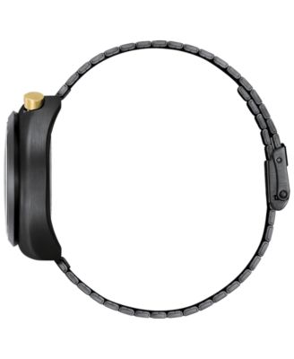 Men's Chronograph Star Wars Darth Maul Black-Tone Stainless Steel Bracelet Watch 38mm