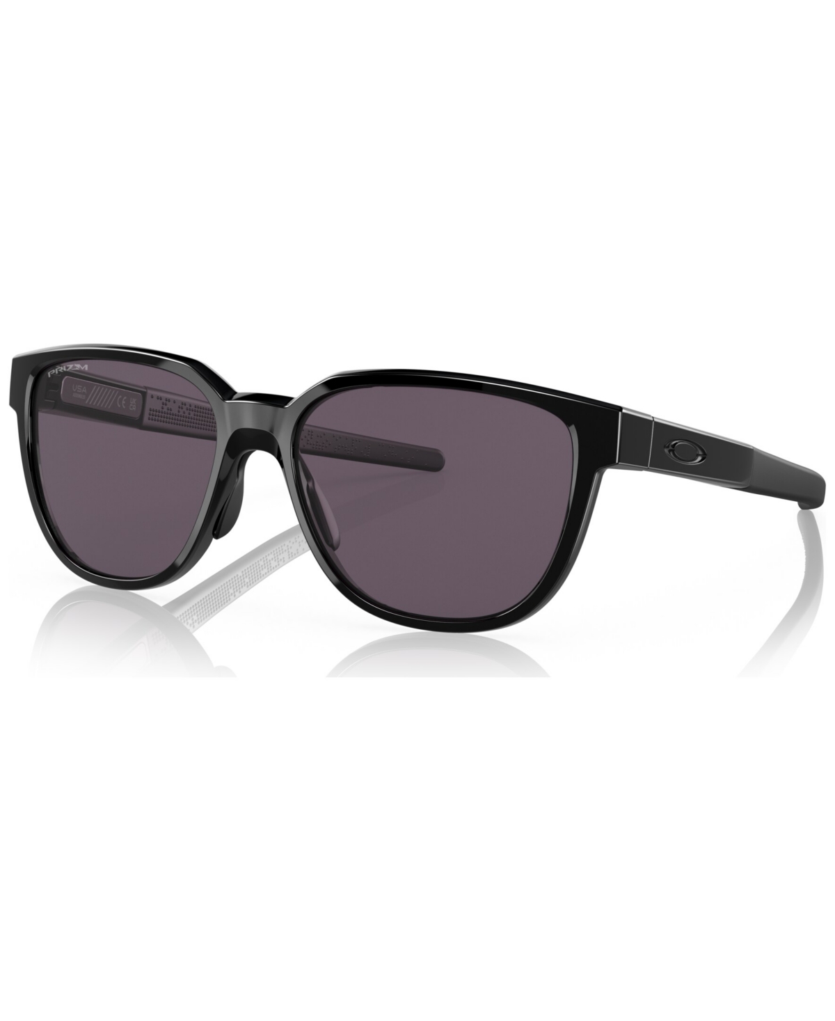 Oakley Men's Low Bridge Fit Sunglasses, Actuator (low Bridge Fit) In Polished Black