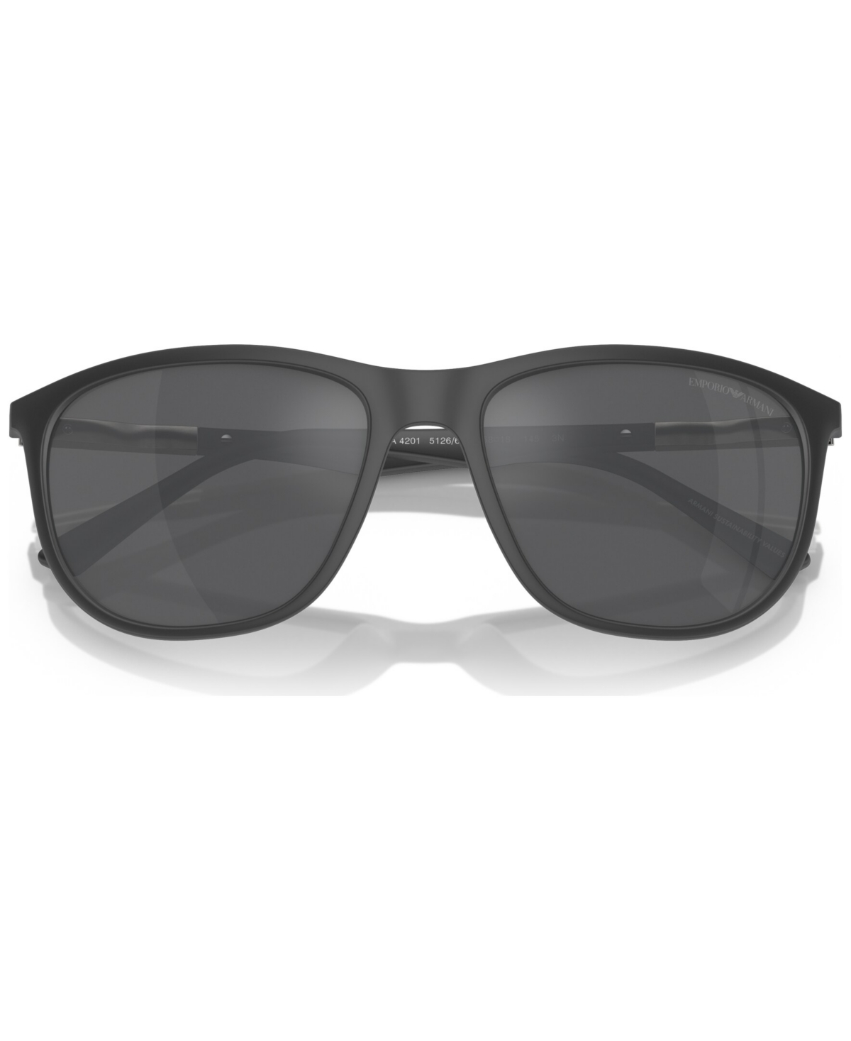 Shop Emporio Armani Men's Sunglasses, Ea4201 In Matte Gray