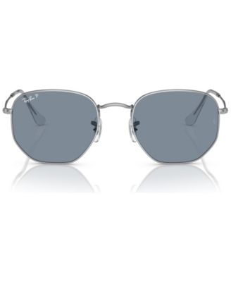 Unisex Geometric Polarized Metal  Sunglasses, RB3548N