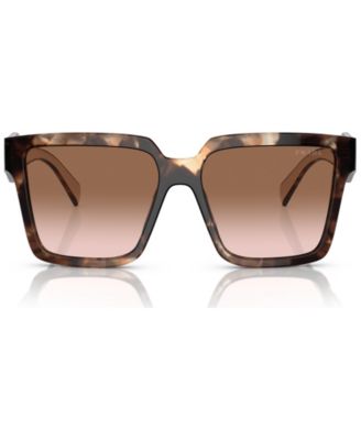Oversized Low Bridge Women's Sunglasses, PR 24ZSF