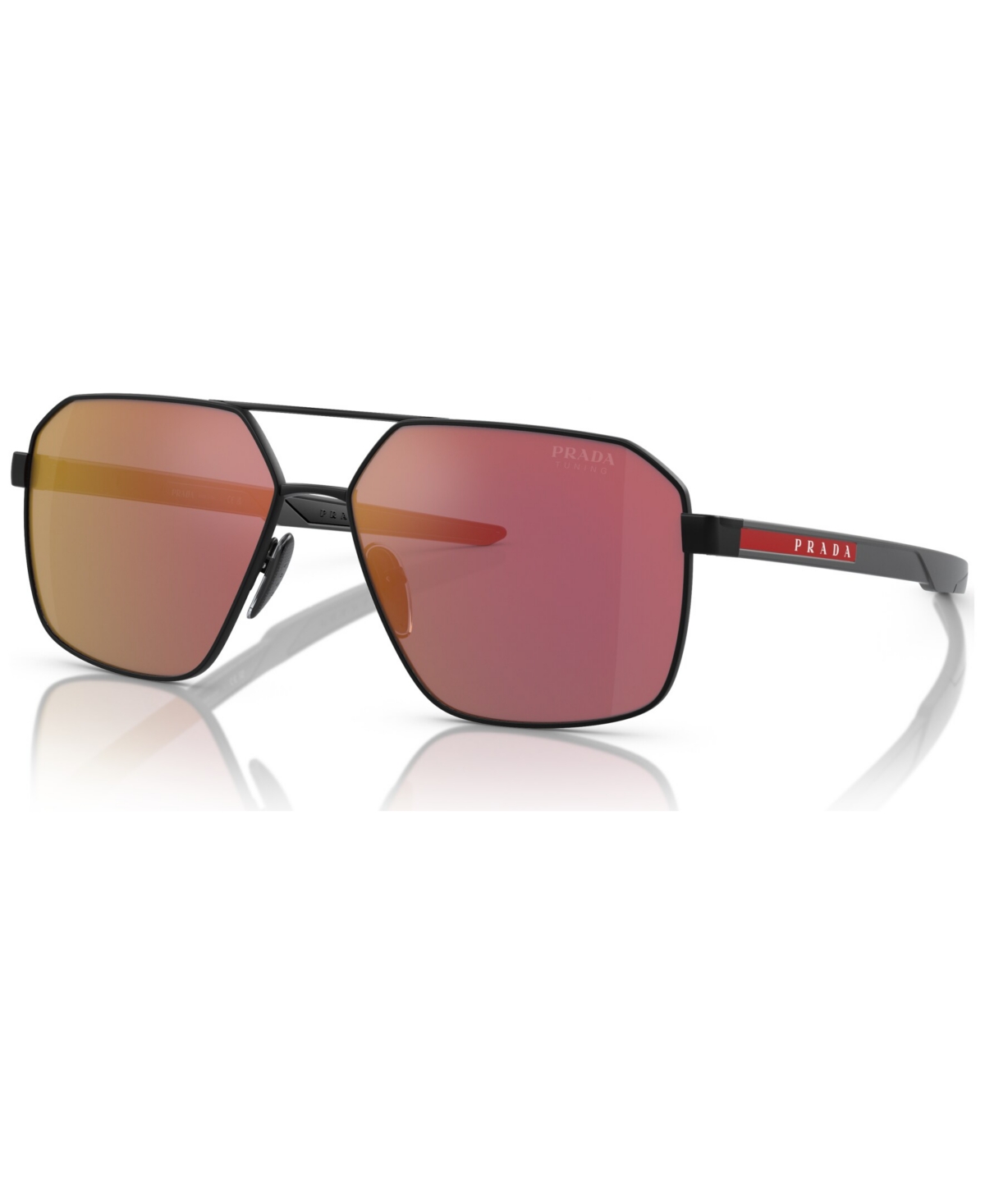 Prada Men's Sunglasses, Ps 55ws In Matte Black